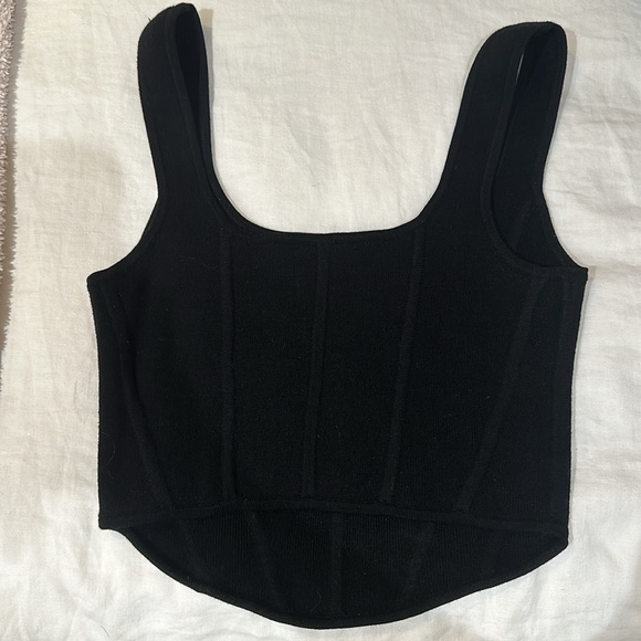 Aritzia Sculpt Knit Bustier Tank - Picture 3 of 3